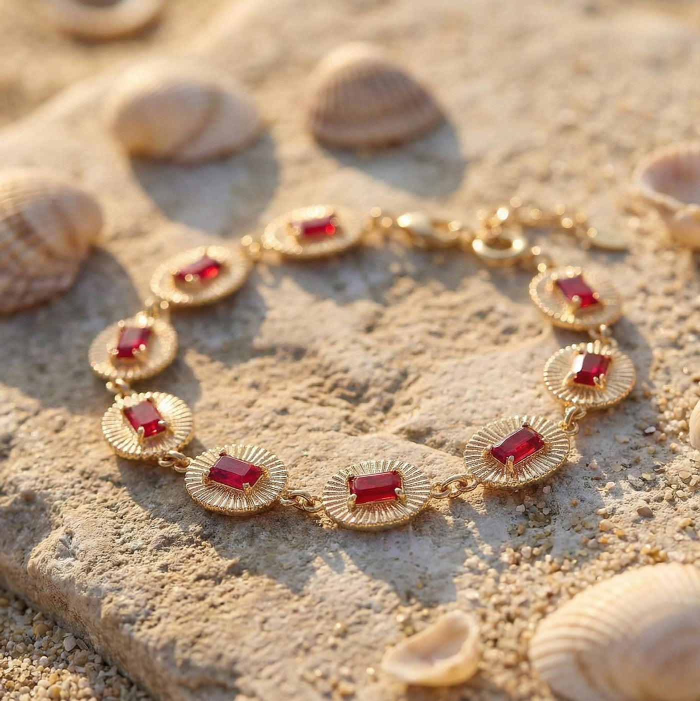 The Solari Bracelet | Ruby