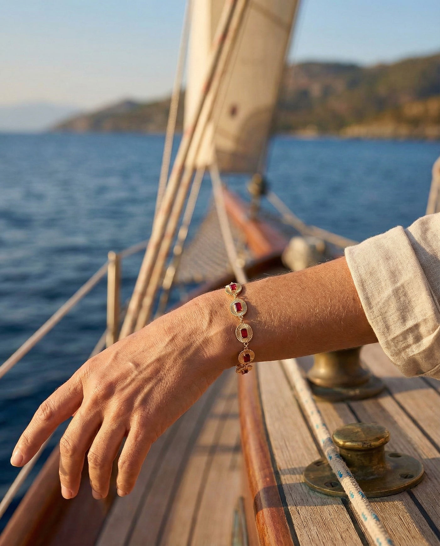 The Solari Bracelet | Ruby