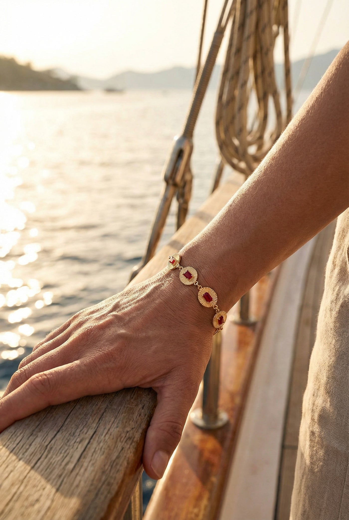 The Solari Bracelet | Ruby