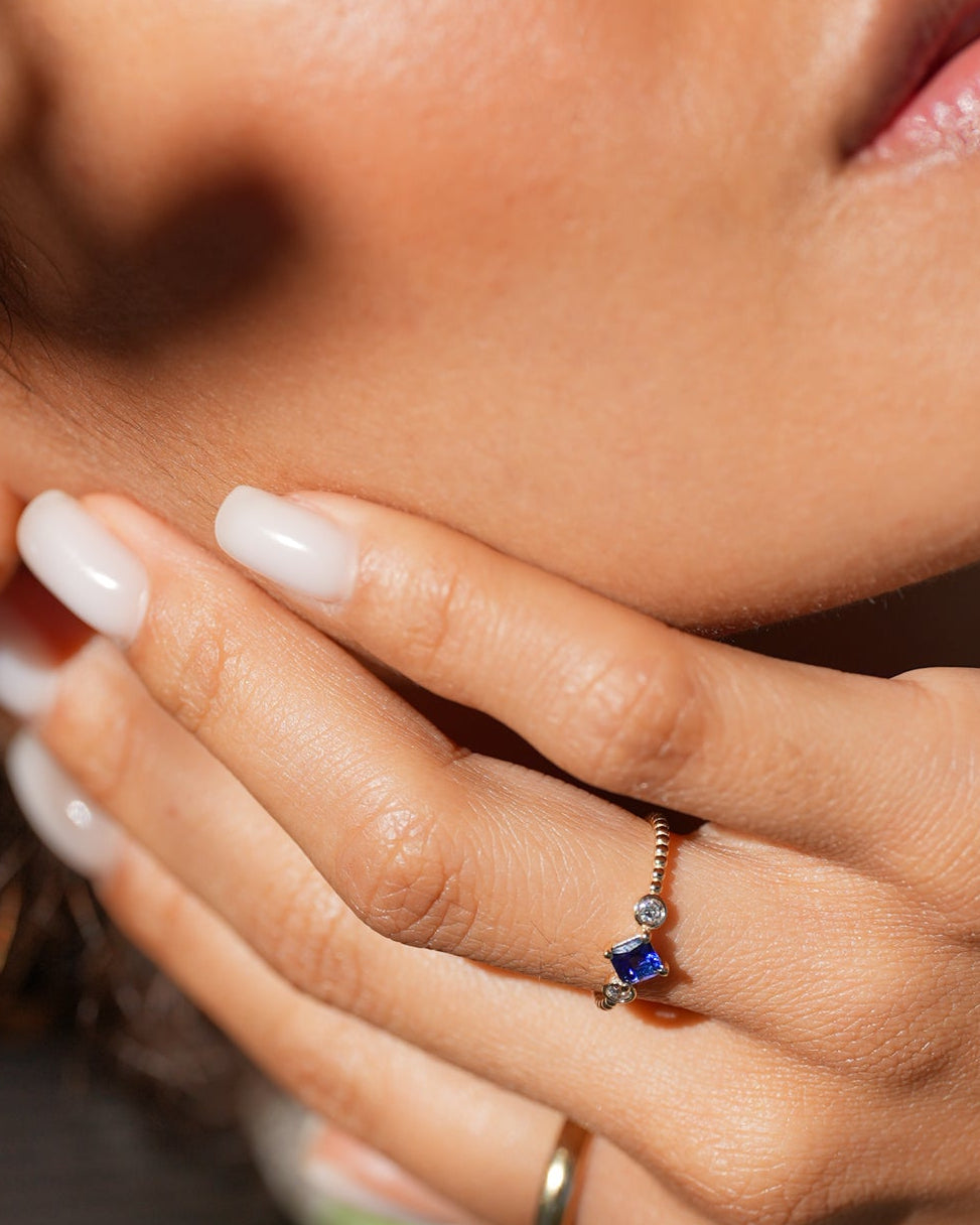 The Sapphire Stella Ring