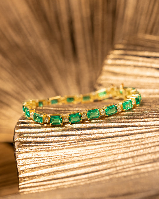 The Santorini Tennis Bracelet