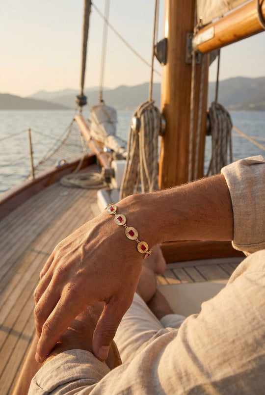 The Solari Bracelet | Ruby