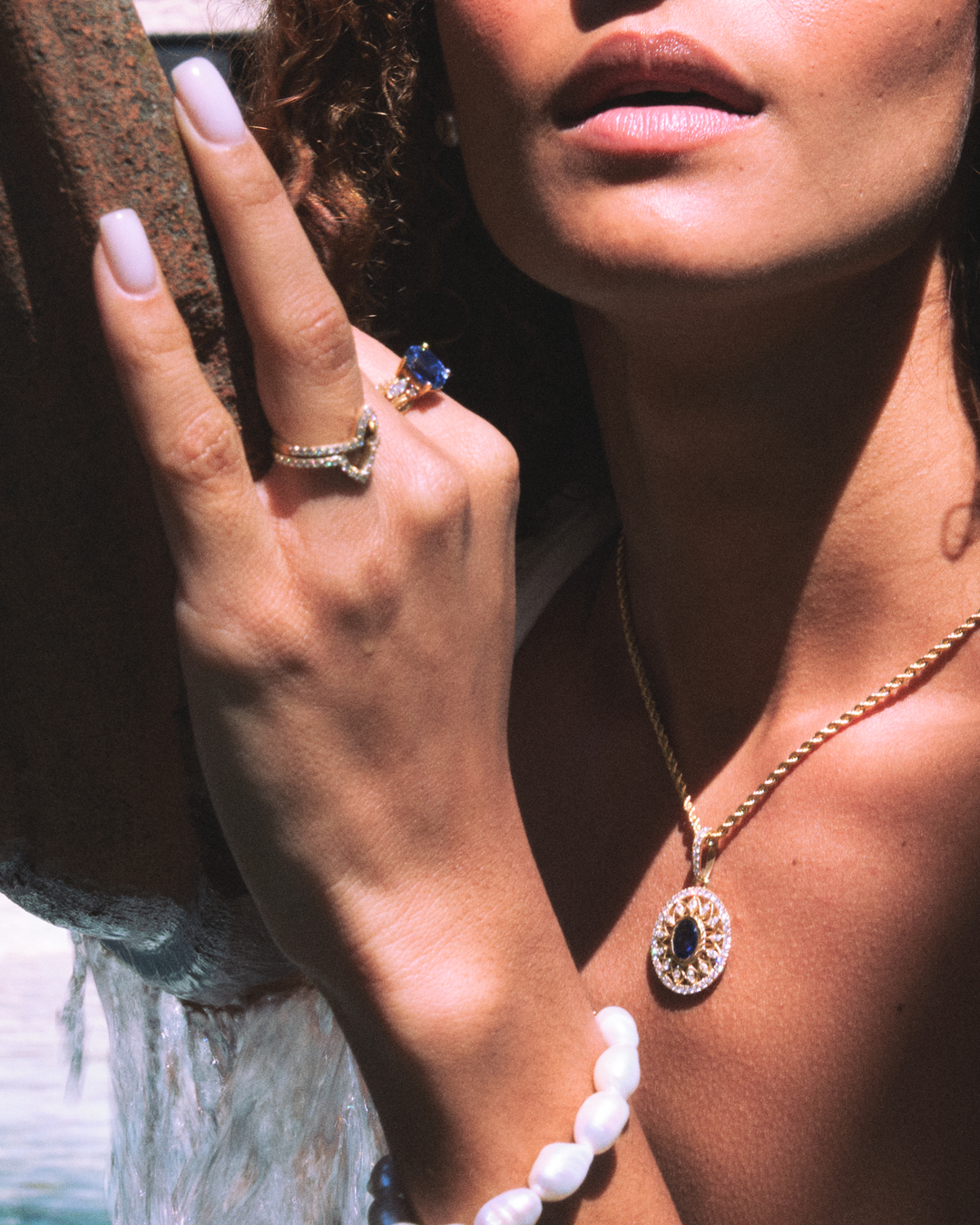 The Elysian Marquise Pendant