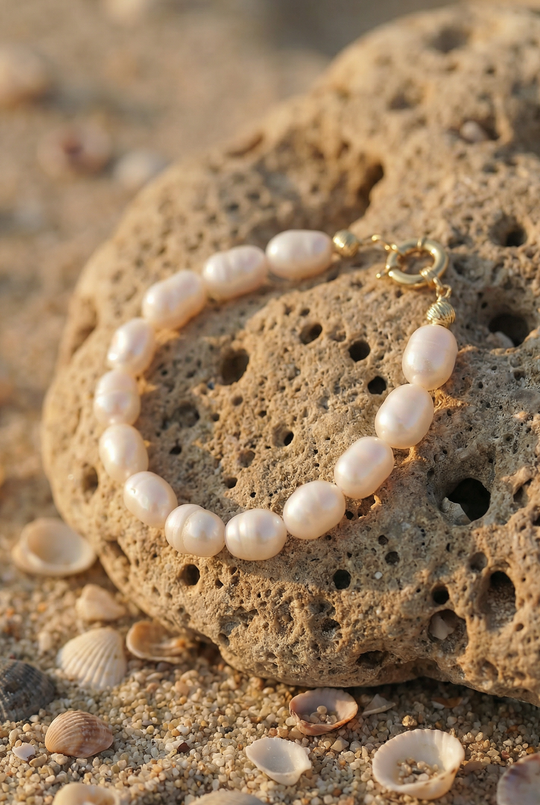 Mediterranean Pearl Bracelet