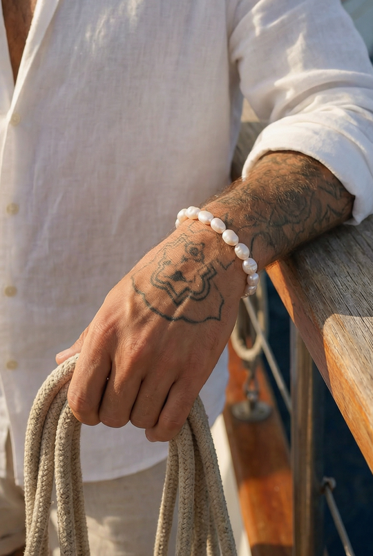 Mediterranean Pearl Bracelet