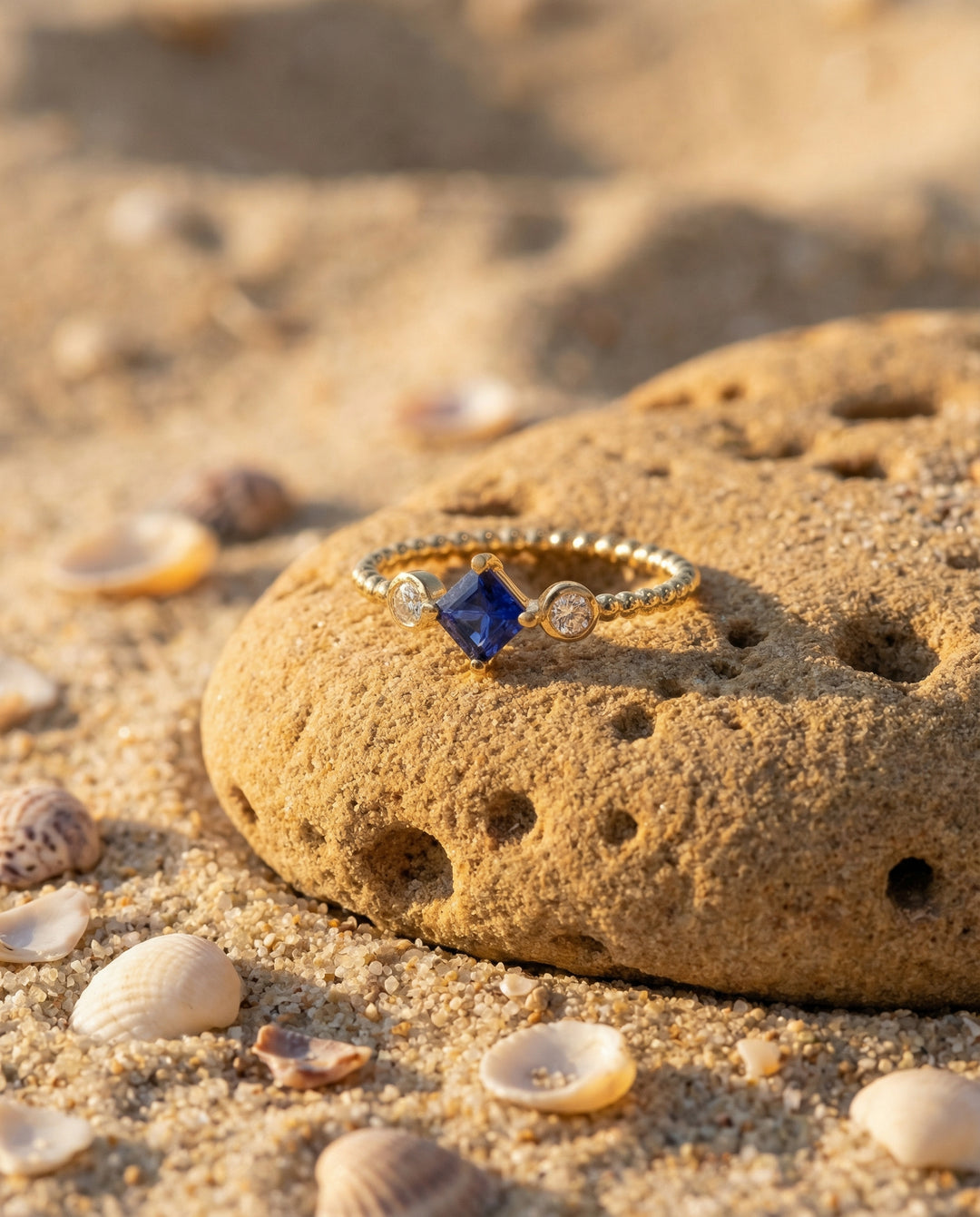 The Sapphire Stella Ring
