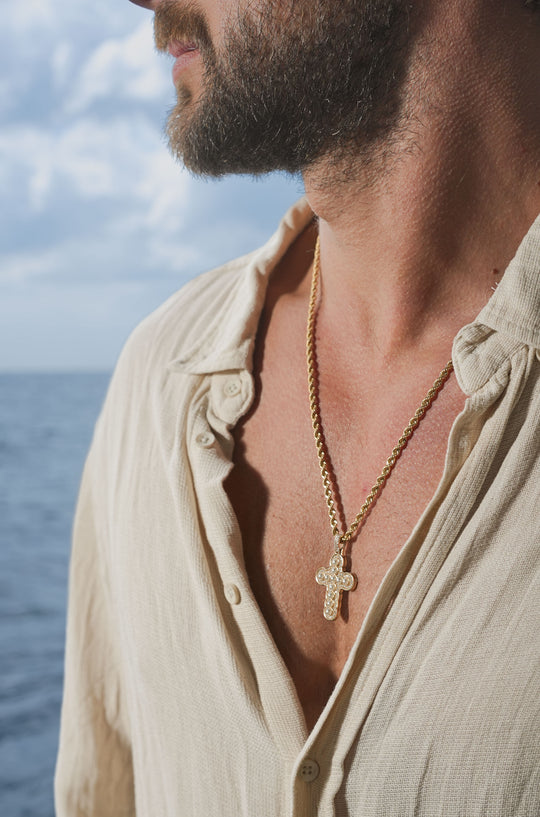 Sacred Pearl Cross